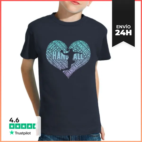 Camiseta Clásica Para Niños Chica Balonmano LaTostadora