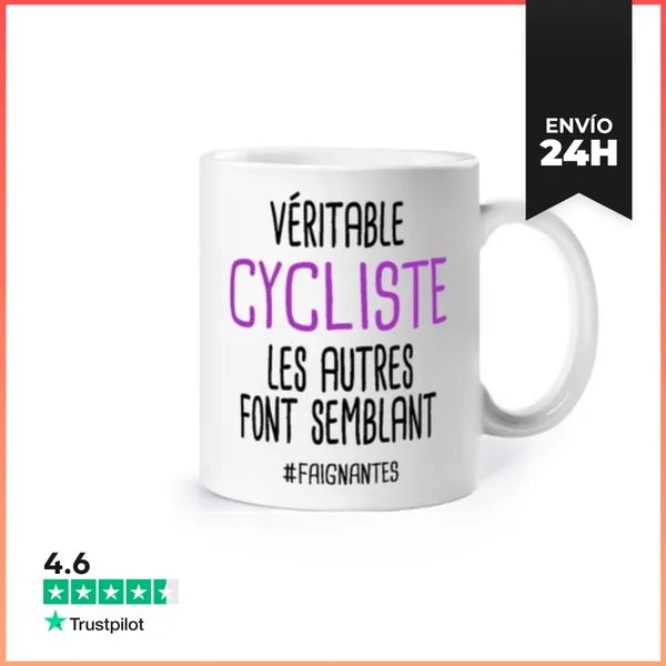 Taza El Verdadero Ciclista LaTostadora