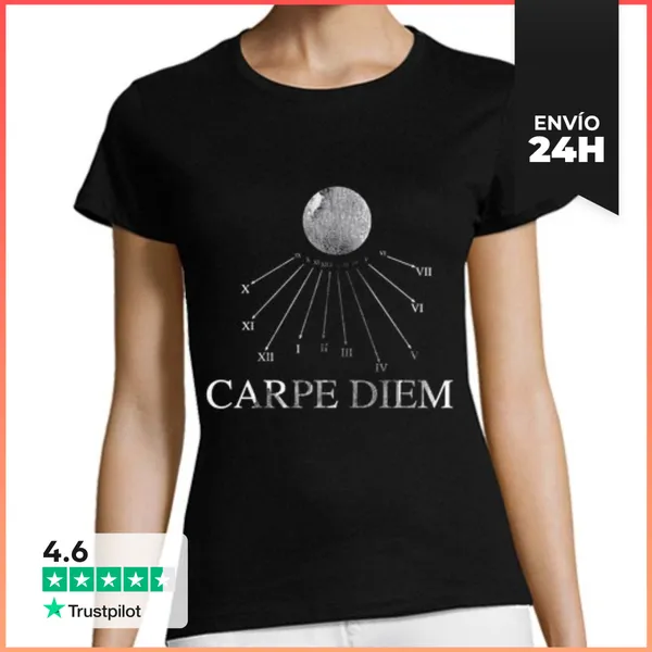 Camiseta Mujer Clásica Carpe Diem LaTostadora