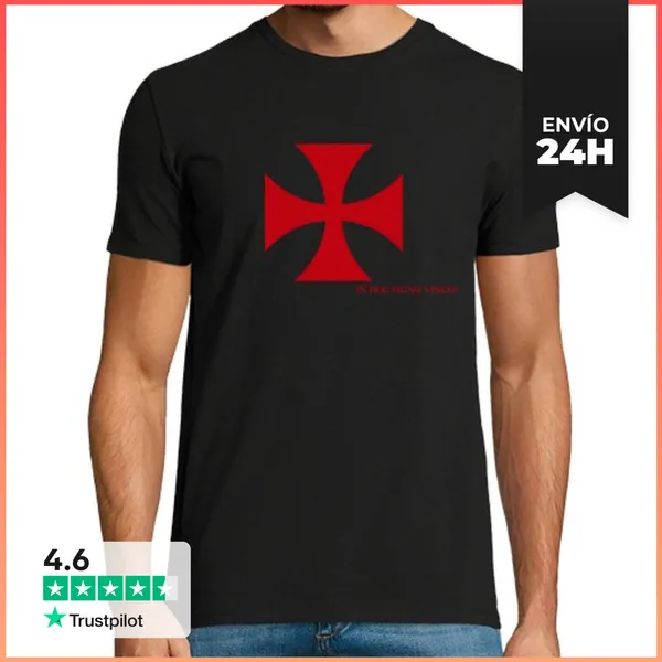 Camiseta Hombre Clásica In Hoc Signo Vinces LaTostadora