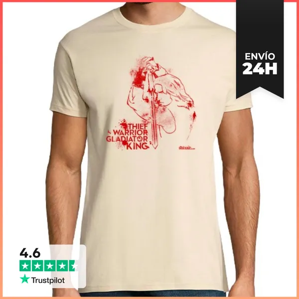 Camiseta Hombre Clásica Conan El Bárbaro LaTostadora