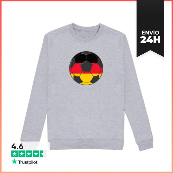 Sudadera Unisex Equipo De Fútbol Alemania LaTostadora
