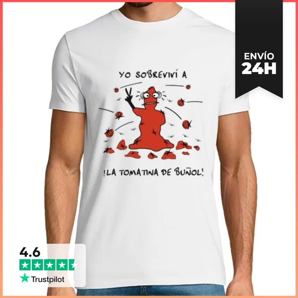 Camiseta Hombre Clásica Tomatina LaTostadora