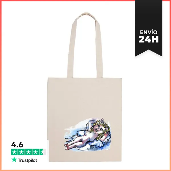 Bolsa De Tela La Peggy Desnuda LaTostadora