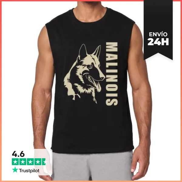 Camiseta Sin Mangas Malinois LaTostadora