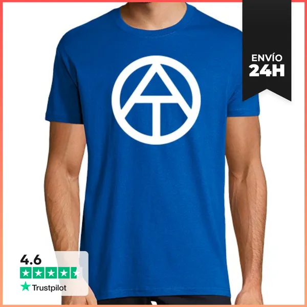 Camiseta Hombre Clásica Ateismo LaTostadora