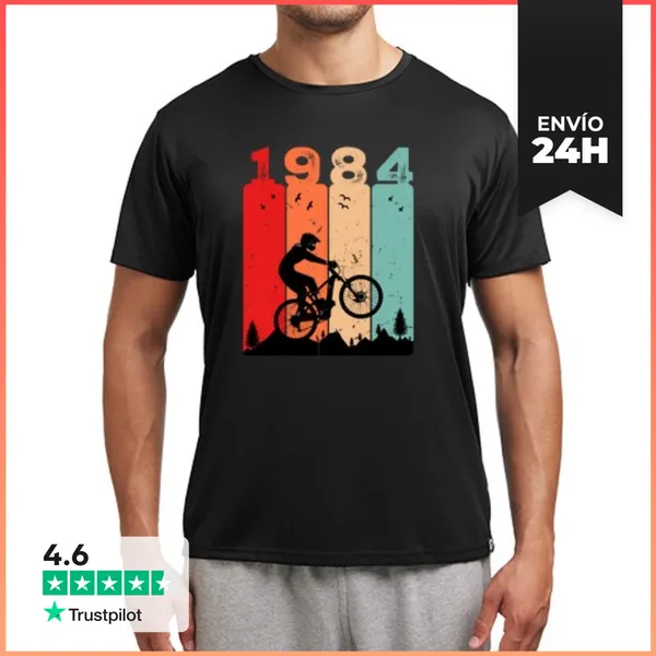 Camiseta Deportiva Hombre 1984 Vintage LaTostadora