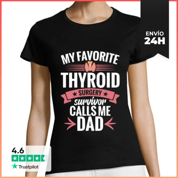 Camiseta Mujer Clásica Recuperación Post Cirugía De Tiroides