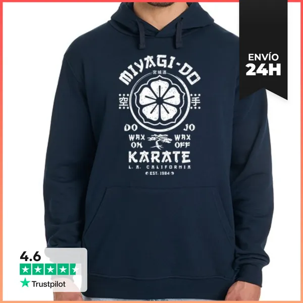 Sudadera Unisex Con Capucha Miyagi-Do LaTostadora