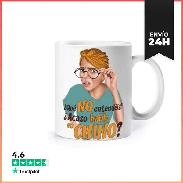 Taza No Hablo En CHINO LaTostadora