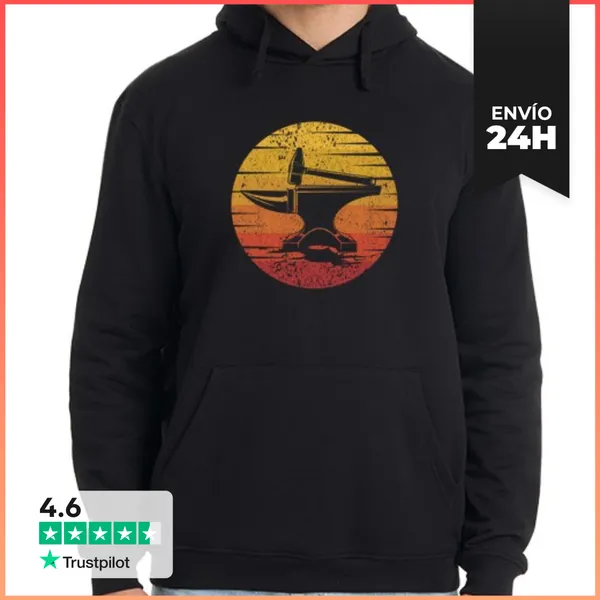 Sudadera Unisex Con Capucha Leyenda De La Afición Del Yunque De