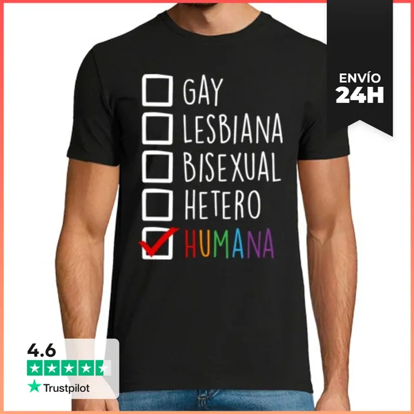 Camiseta Hombre Clásica Humana LaTostadora