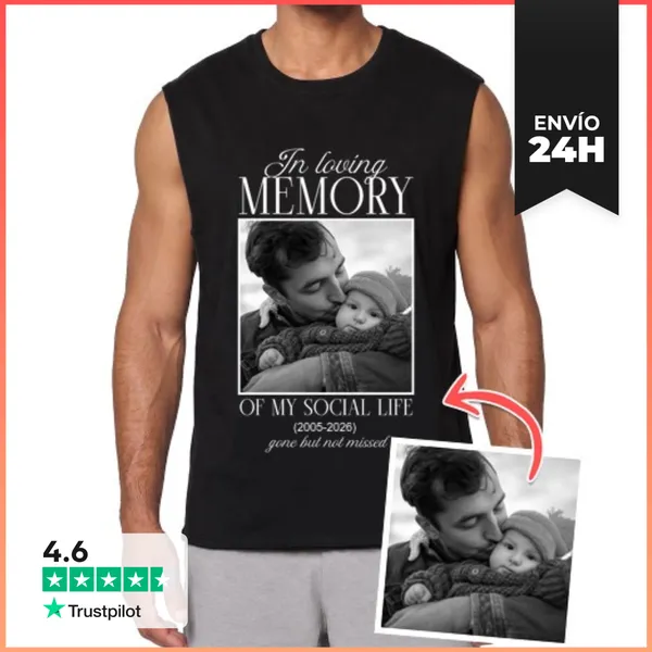 Camiseta Sin Mangas Camiseta Sin Mangas In Loving Memory Of My