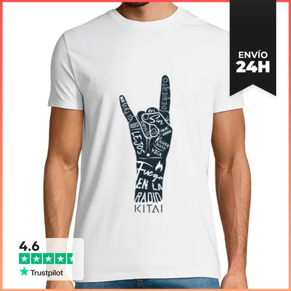 Camiseta Hombre Clásica ROCK Hombre LaTostadora
