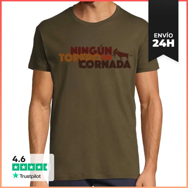 Camiseta Hombre Clásica Antitaurinos LaTostadora