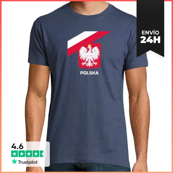 Camiseta Hombre Clásica POLONIA LaTostadora
