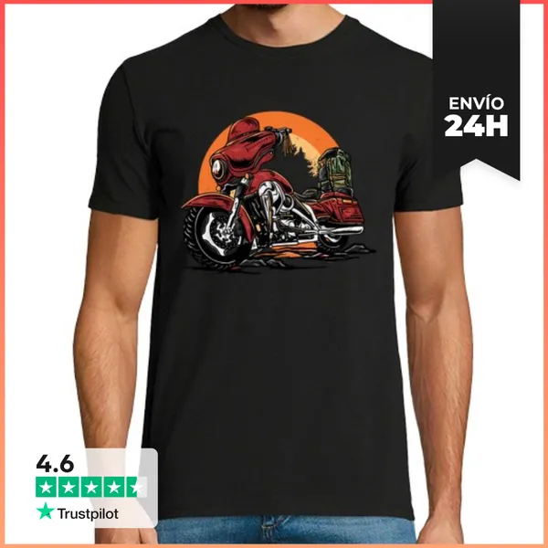Camiseta Hombre Clásica MI MOTO LaTostadora