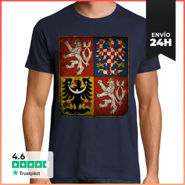 Camiseta Hombre Clásica Chequia LaTostadora