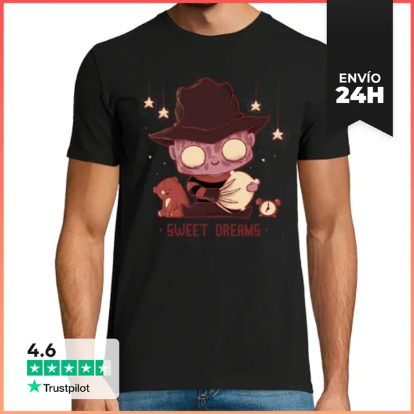 Camiseta Hombre Clásica Dulces Sueños LaTostadora