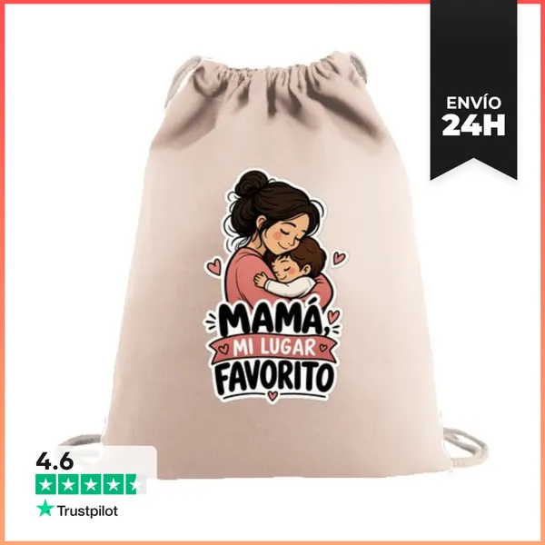 Mochila Saco Con Cuerdas REGALOS DIA DE LA MADRE MOCHILA Mama Mi