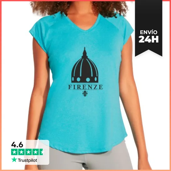 Camiseta Deportiva Mujer Florencia LaTostadora