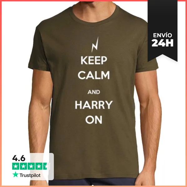 Camiseta Hombre Clásica Harry On LaTostadora