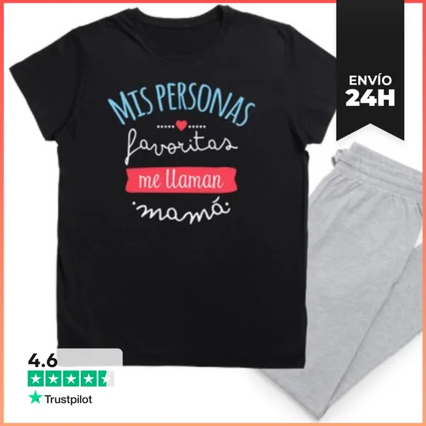 Pijama Mis Personas Favoritas Me Llaman Mamá LaTostadora