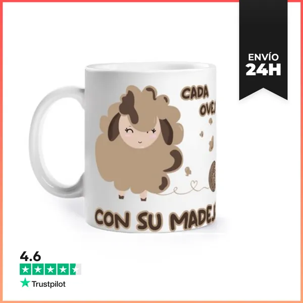 Taza OVEJA MADEJA LaTostadora