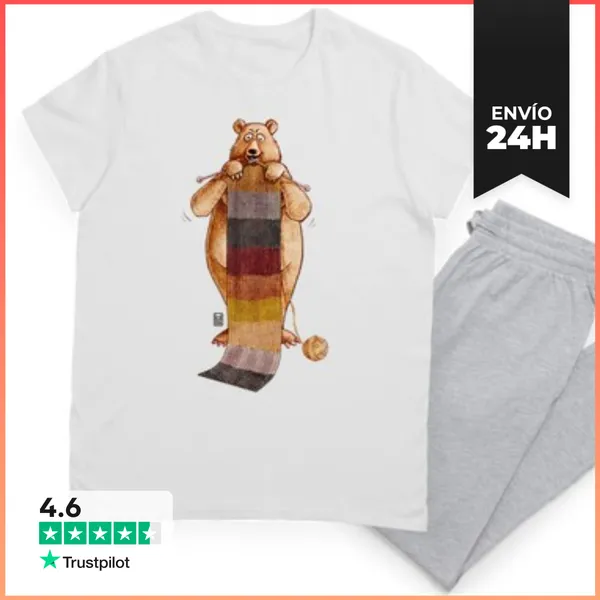 Pijama Oso Tejedor Bandera Bear LaTostadora