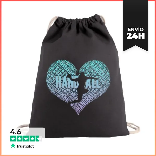 Mochila Saco Con Cuerdas Chica Balonmano LaTostadora