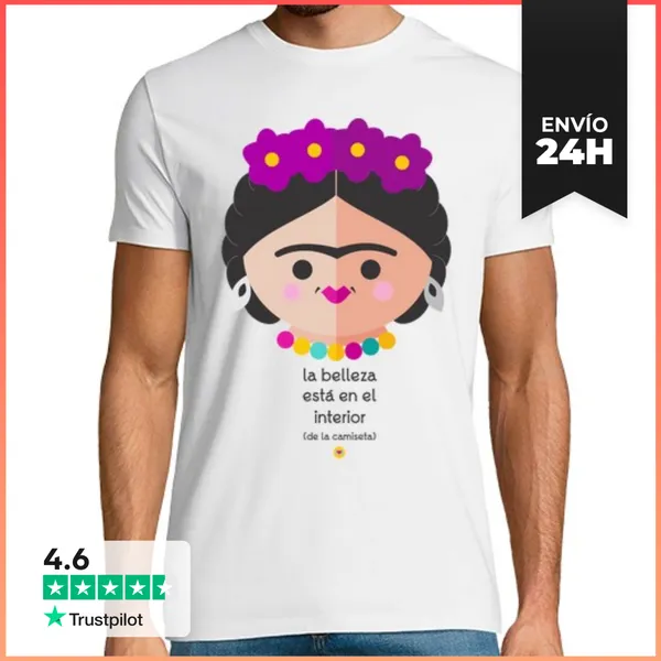 Camiseta Hombre Clásica LA FRIDA LaTostadora