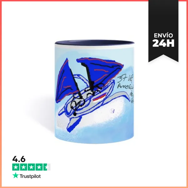 Taza De Colores Copa America Vela LaTostadora