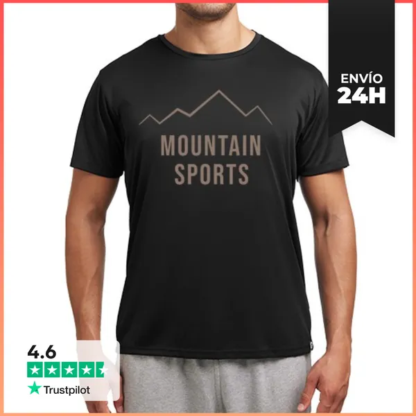 Camiseta Deportiva Hombre Mountain Sports LaTostadora