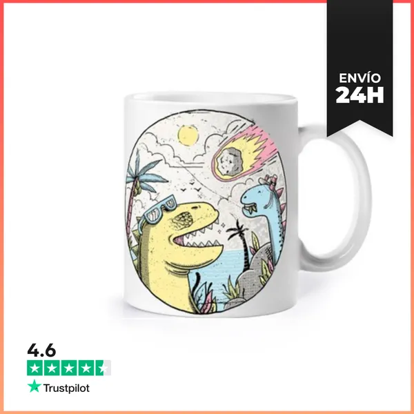 Taza Horaaay Dia De Asteroides LaTostadora