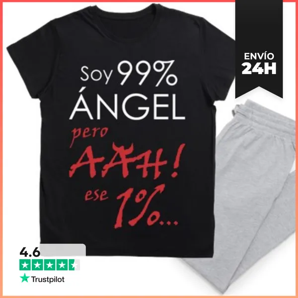 Pijama Soy Casi Un Ángel LaTostadora