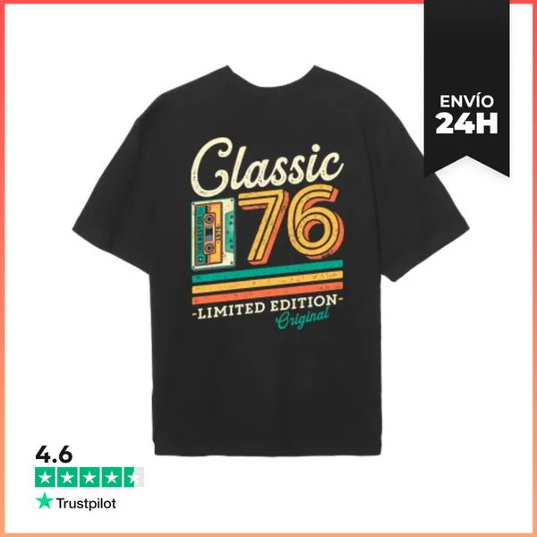Camiseta Oversize Classic 1976 LaTostadora