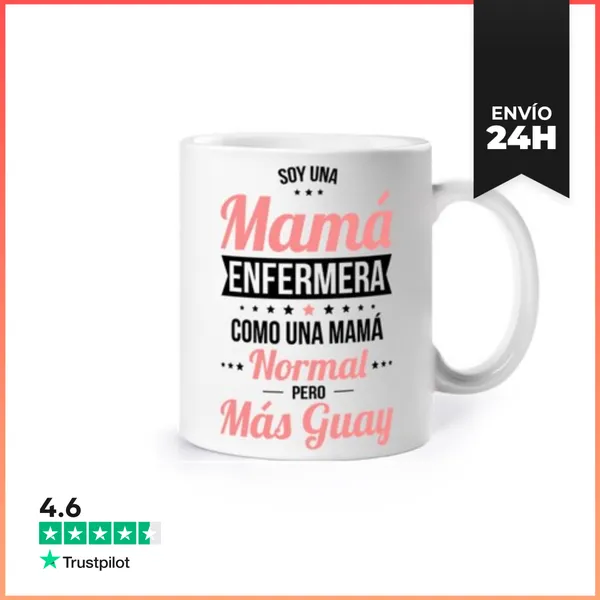 Taza Soy Una Mamá Enfermera Más Guay LaTostadora