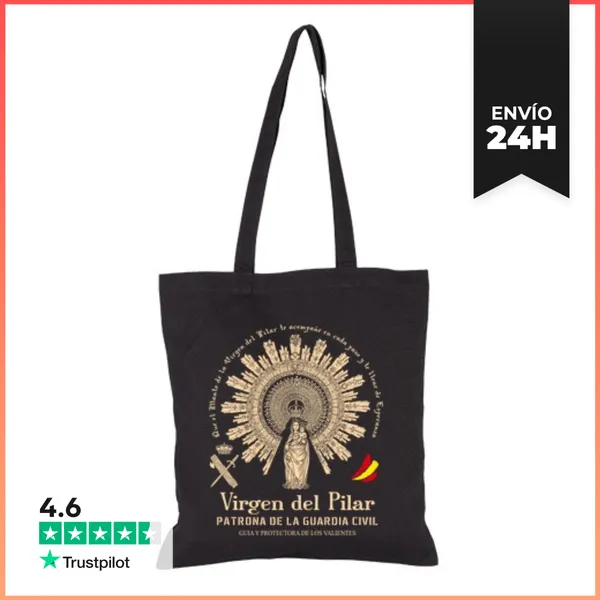 Bolsa De Tela Virgen Del Pilar LaTostadora