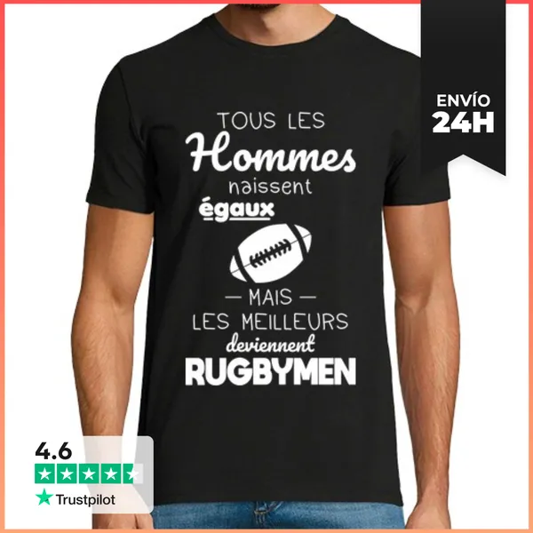 Camiseta Hombre Clásica Hombres Iguales Mejores Jugadores De Ru