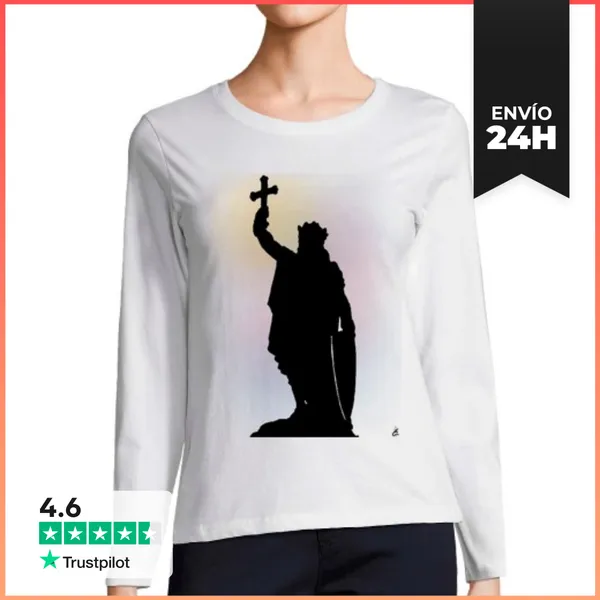 Camiseta Mujer Manga Larga Diseño 3685288 LaTostadora