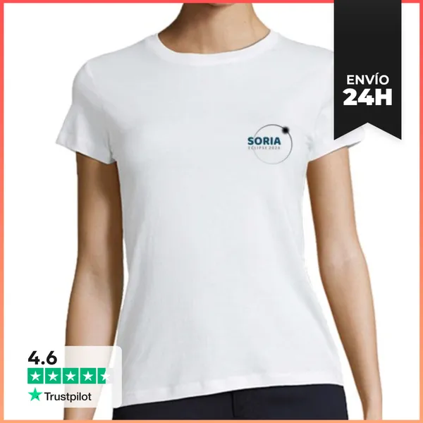 Camiseta Mujer Clásica Camiseta Mujer Clásica Soria Eclipse 2026