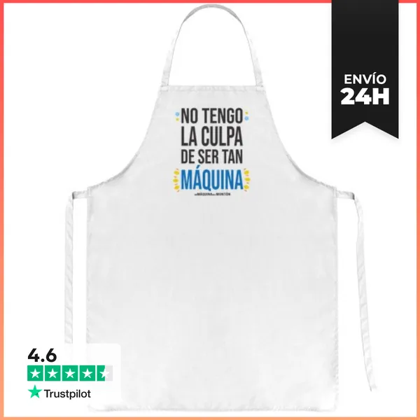 Delantal No Tengo La Culpa De Ser Tan Máquina LaTostadora