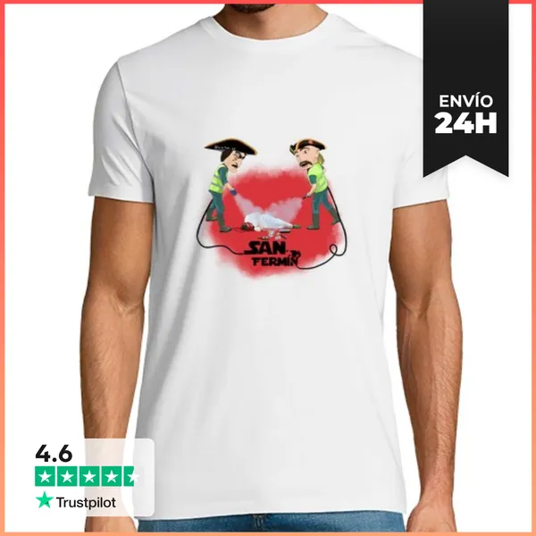 Camiseta Hombre Clásica Garbitasunaren Menpe LaTostadora