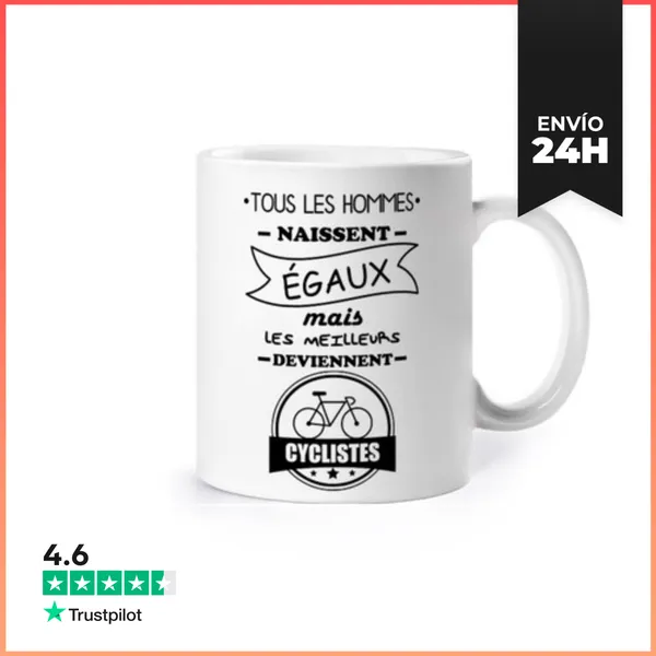 Taza Todos Los Hombres Ciclista Bicicleta Ci LaTostadora