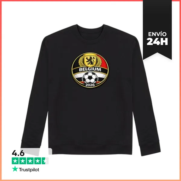Sudadera Unisex Fútbol De Bélgica 2026 LaTostadora