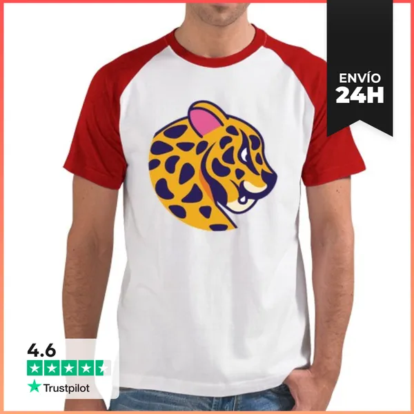Camiseta Hombre, Estilo Béisbol Jaguar Baby LaTostadora