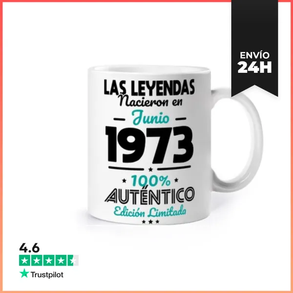 Taza 50 Años - Leyendas Junio 1973 LaTostadora