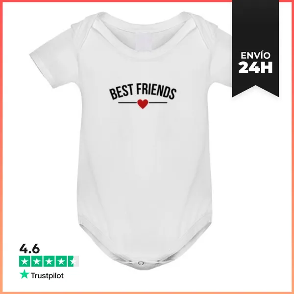 Body Bebé Mejores Amigos LaTostadora