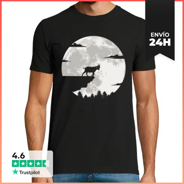 Camiseta Hombre Clásica Cabra LaTostadora