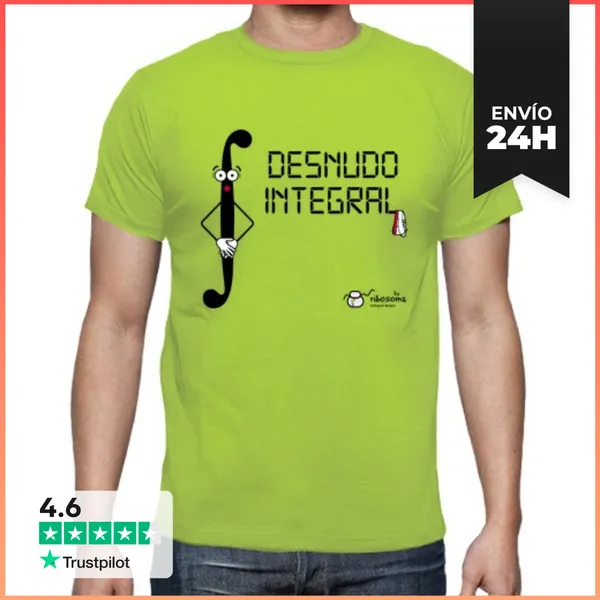 Camiseta Hombre Clásica Desnudo Integral LaTostadora